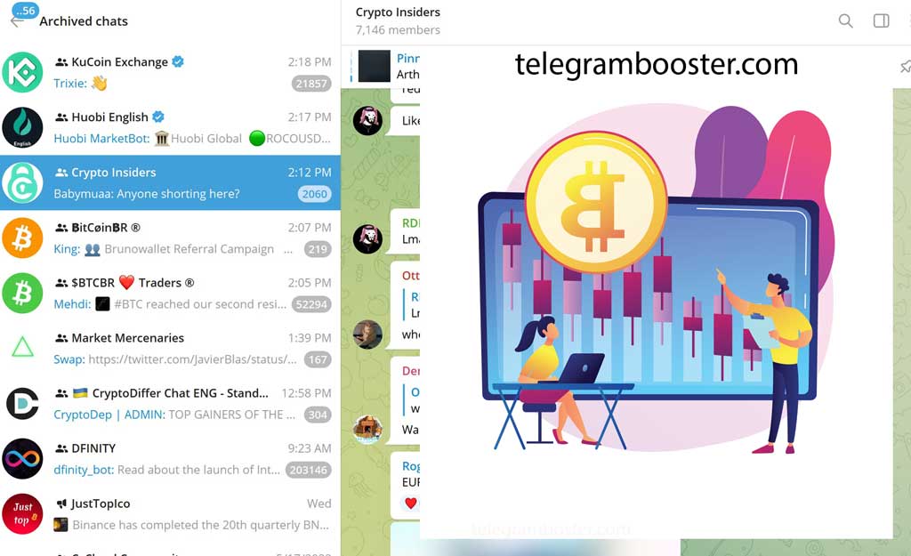 telegrambooster crypto marketing agency